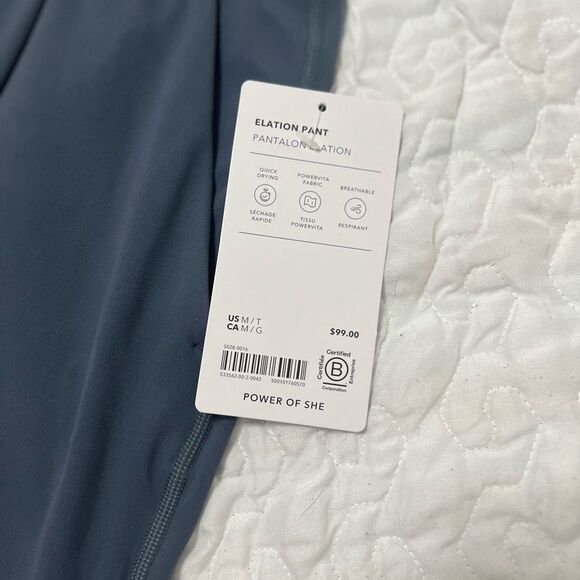 Athleta Elation Pants Granite Blue
Medium Tall Power Of She - Picture 2 of 16